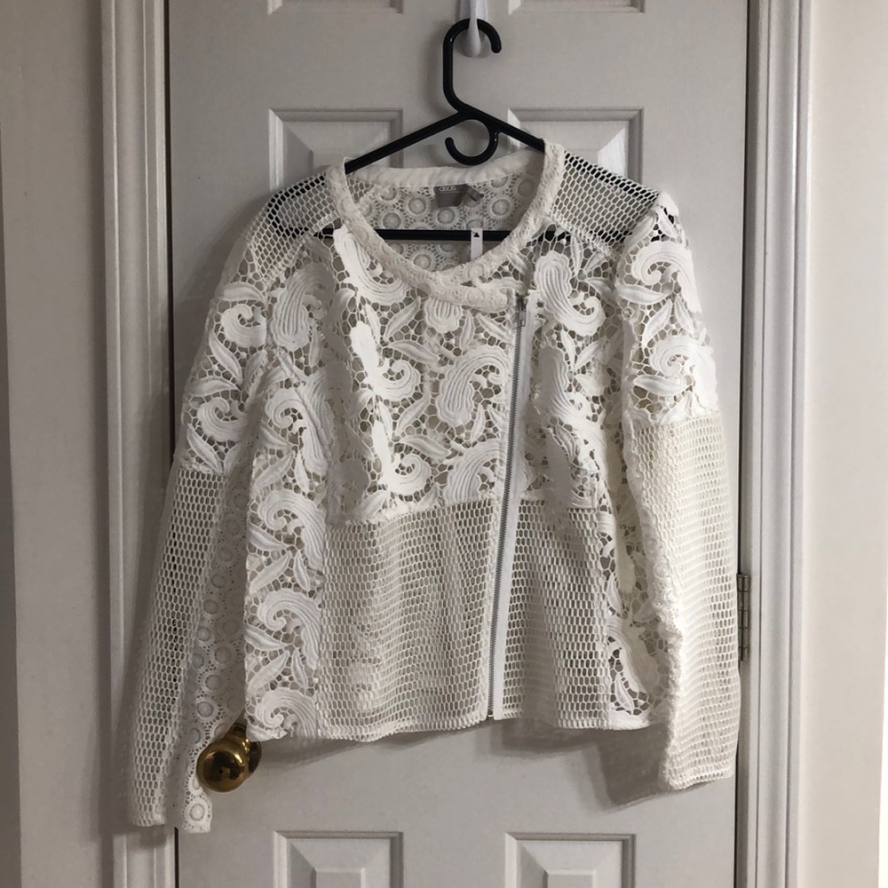 White ASOS Jacket